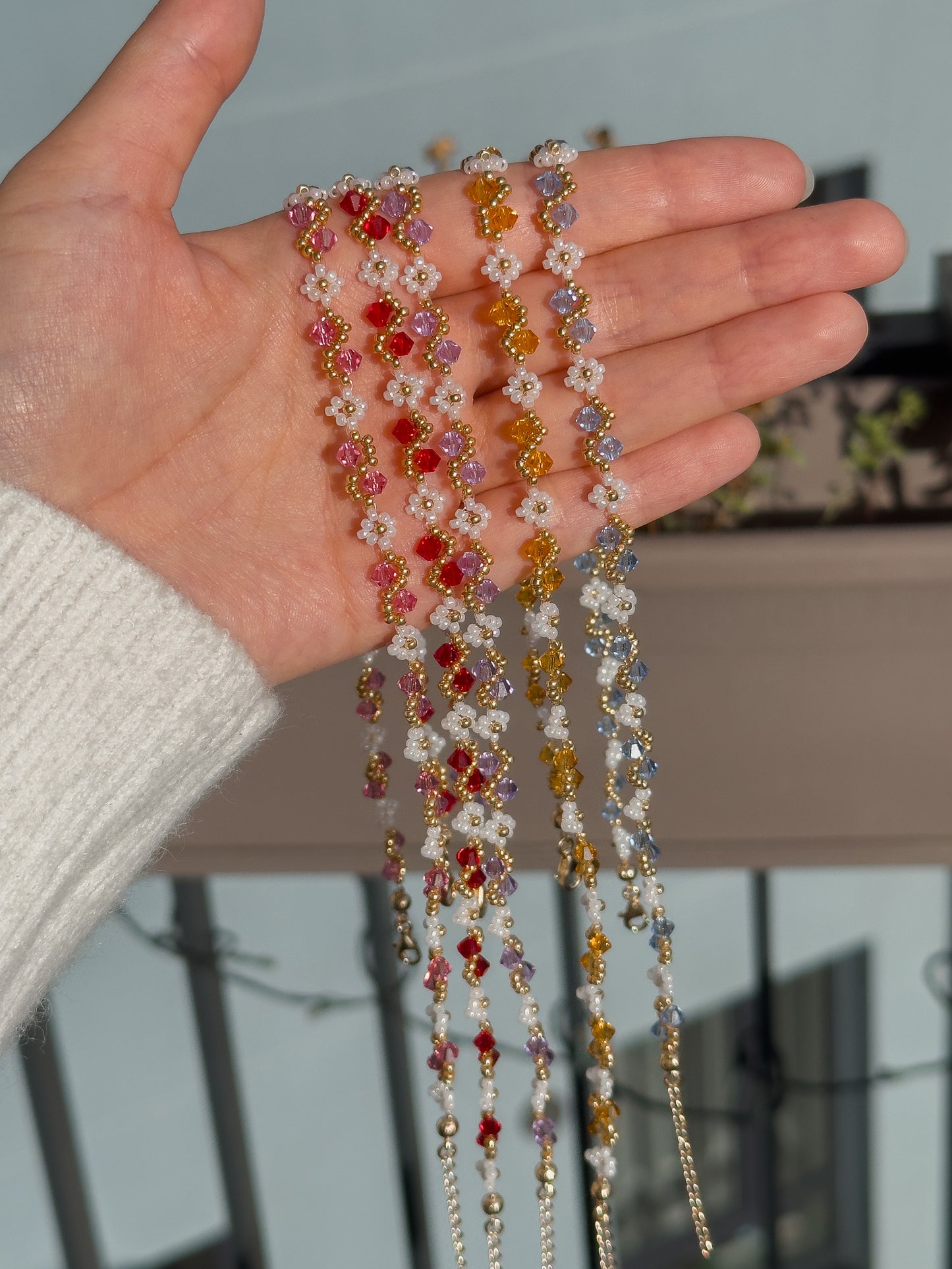 Flower Vine Necklaces