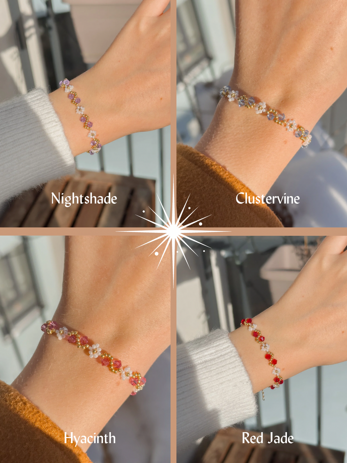 Flower Vine Necklaces