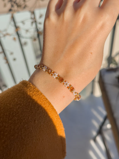 Crystal Daisy Bracelets