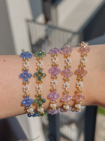 Crystal Garden Bracelets