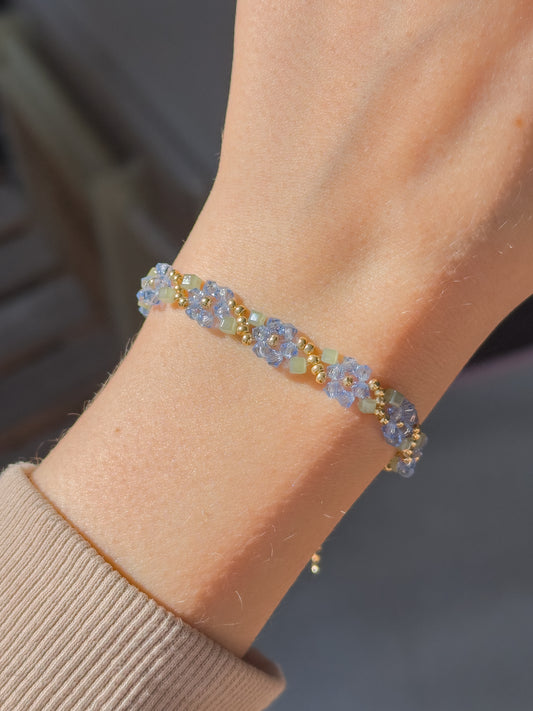 Blue Poppy Bracelet