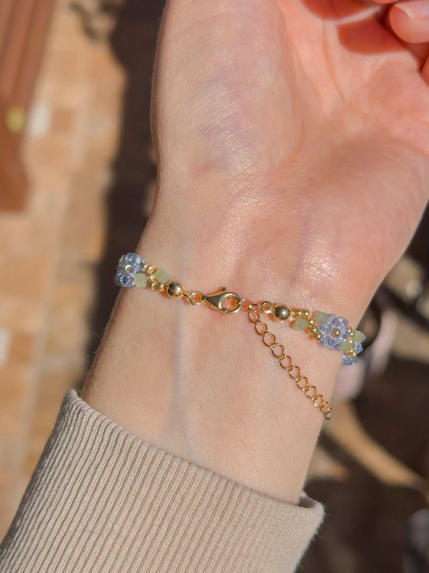 Blue Poppy Bracelet