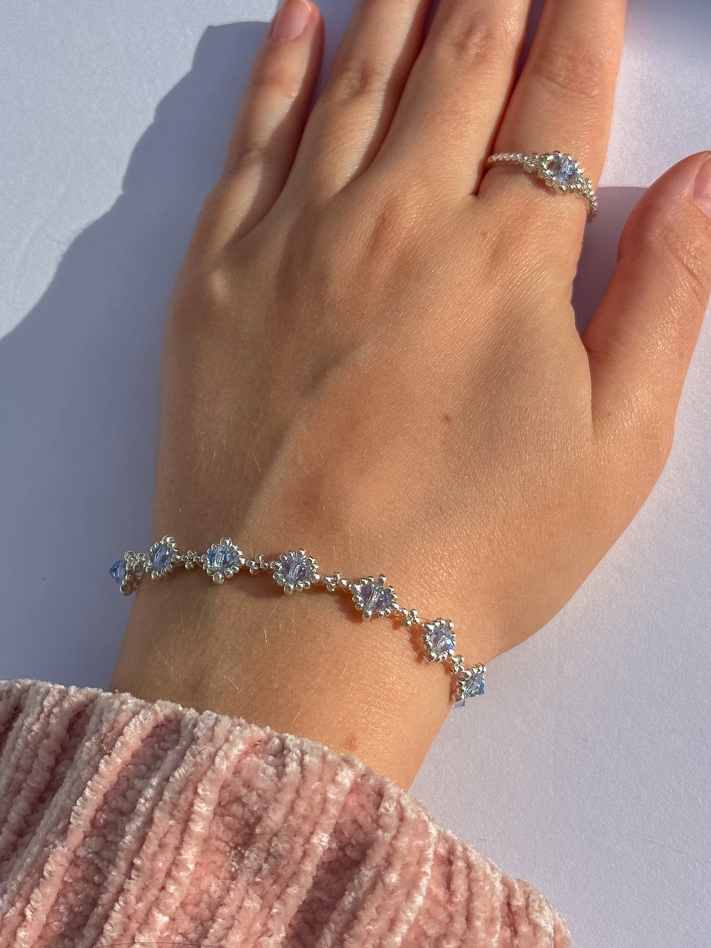 Aquamarine Fairy Bracelet