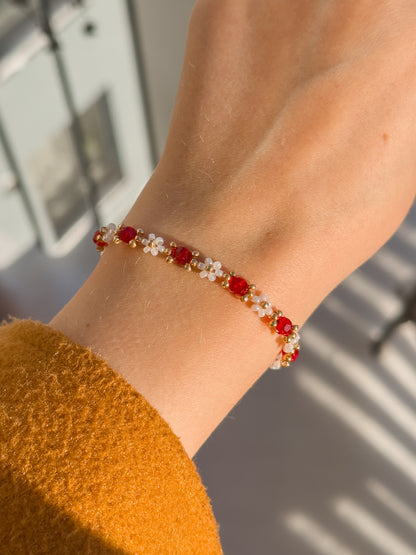 Crystal Daisy Bracelets