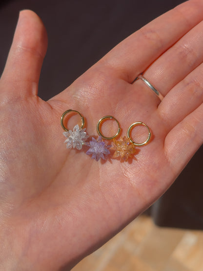 Sparkly Cluster Earrings