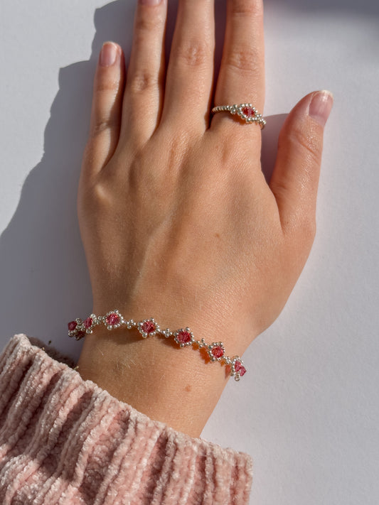 Ruby Fairy Bracelet