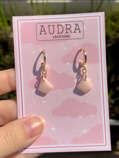 Pastel Hoop Earrings