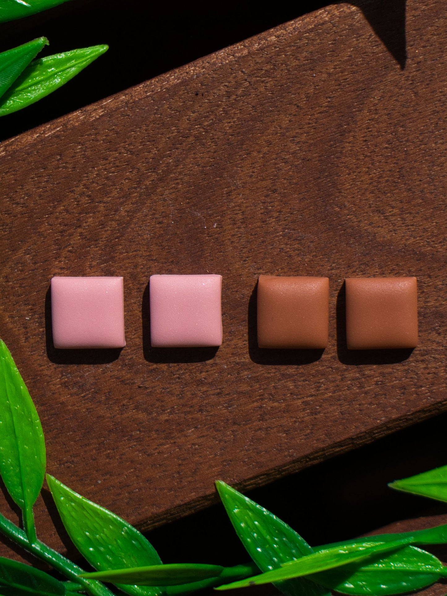 Chocolate Stud Earrings