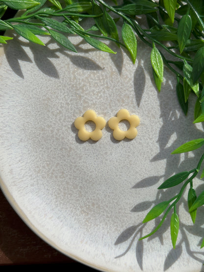 Daisy Hoop Earrings